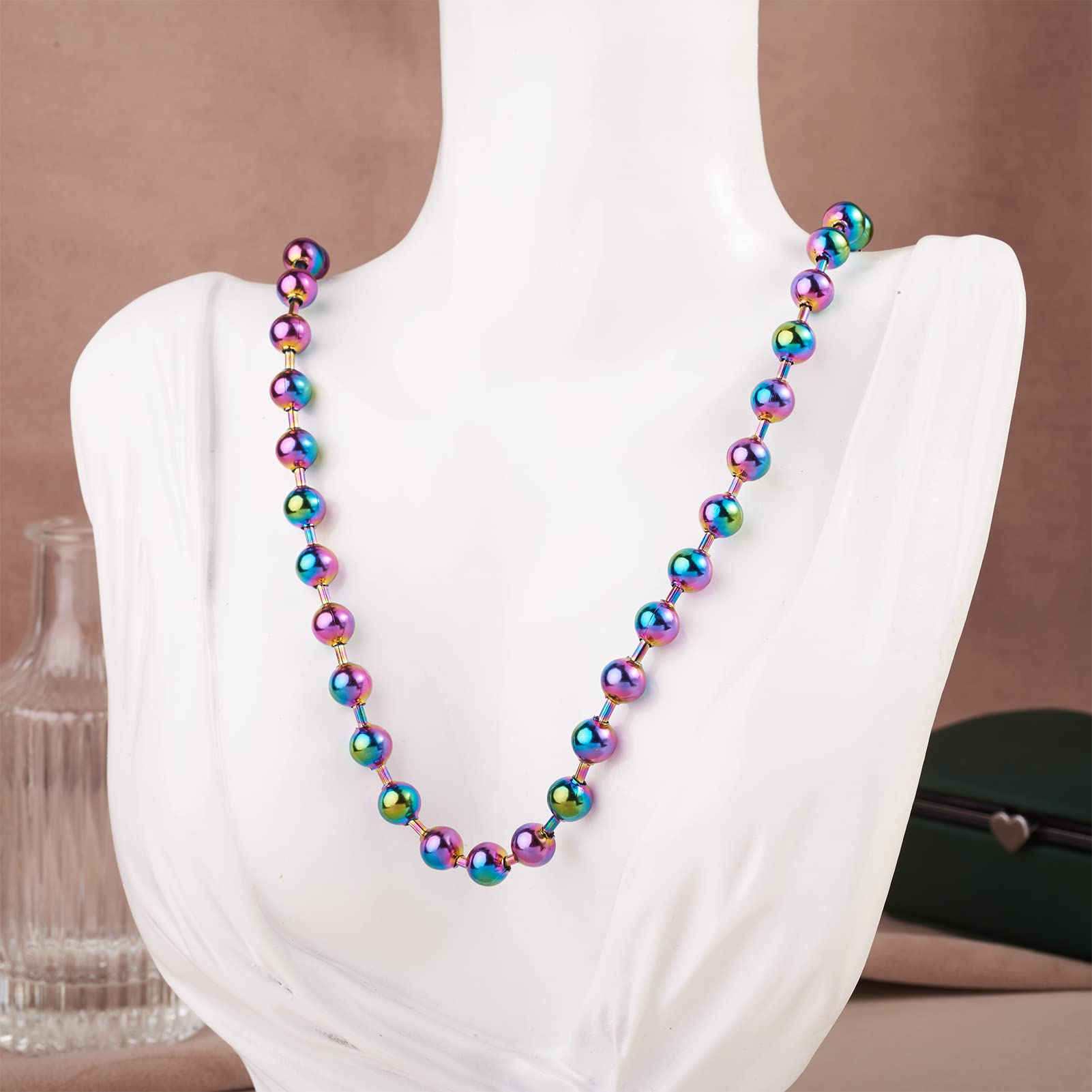 Amazon.com: Pandahall 6.56 Ft 8mm Stainless Steel Ball Chains